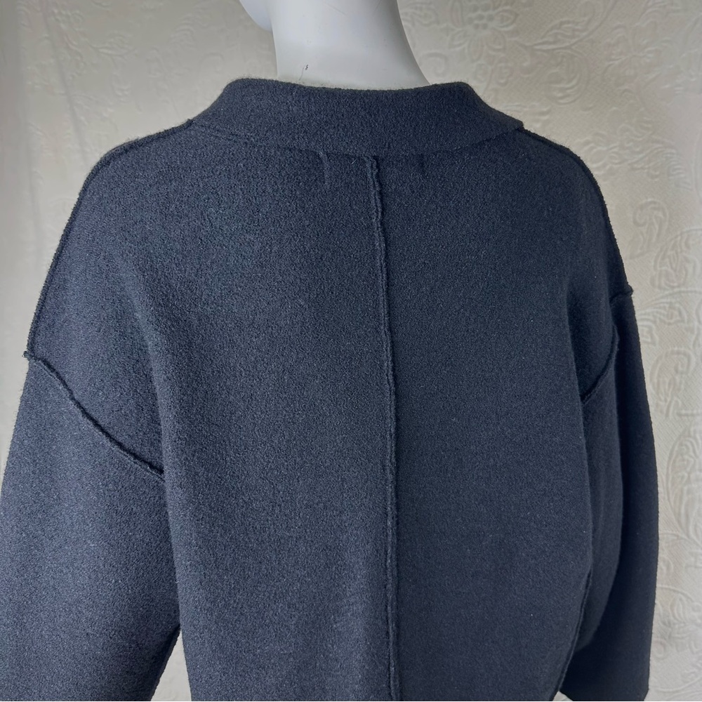 Herman Geist Woman 100% Wool Relaxed Fit Jacket - Picture 6 of 11